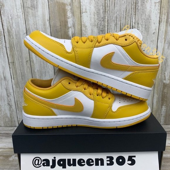 Air Jordan 1 Low White Pollen - Picture 3 of 6